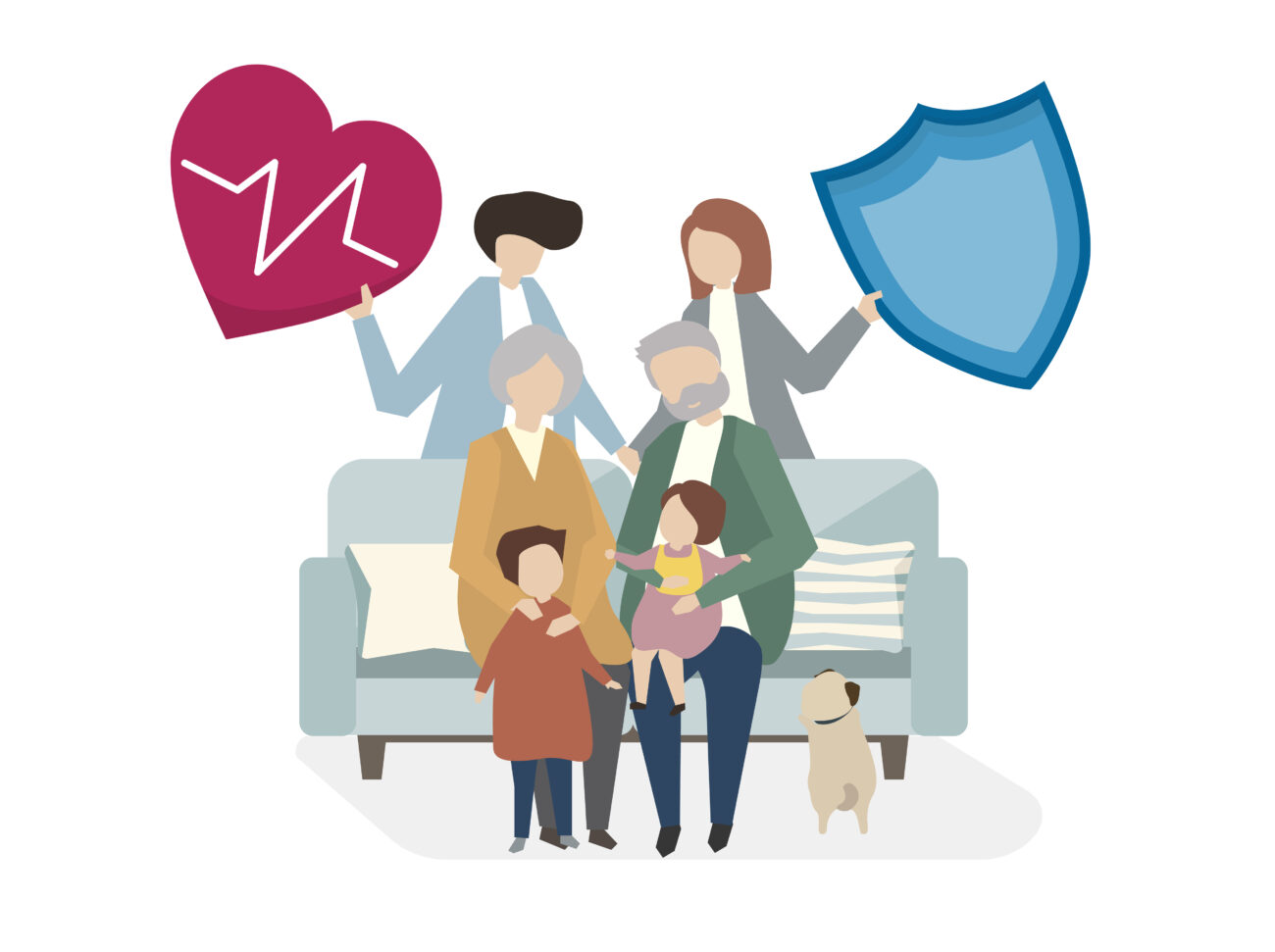 family protection vs health insurance
